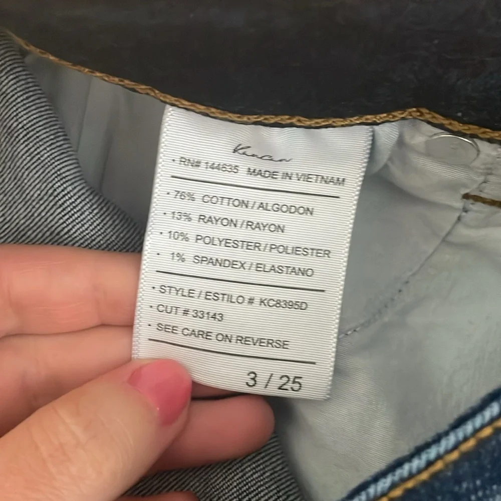 VICI KanCan frayed hem skinny jeans